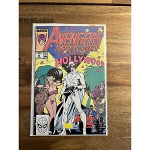 Marvel Avengers Spotlight #23 Vision The Vision Goes Hollywood 1989 Comic Book
